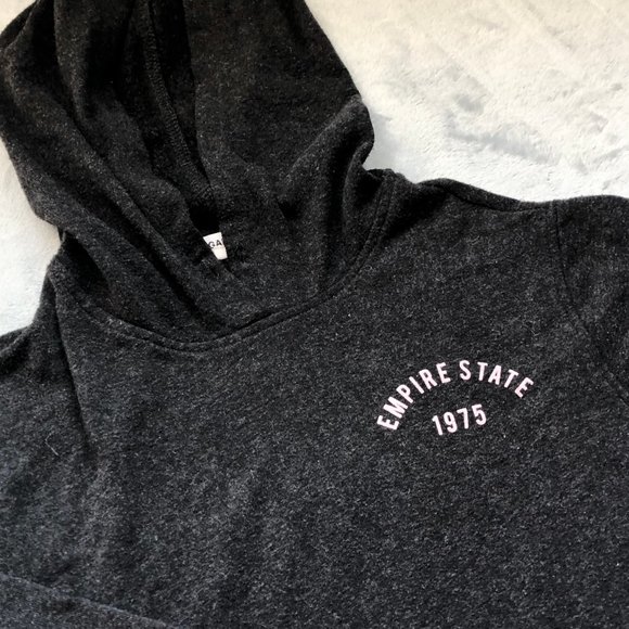 Dark Grey NYC Empire State 1975 Hoodie - Picture 3 of 3